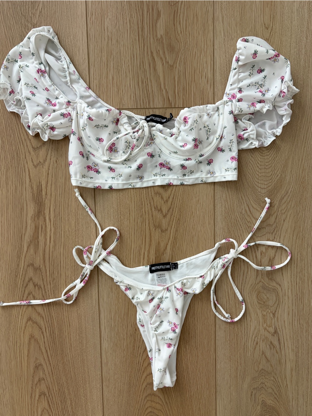 Floral swim set